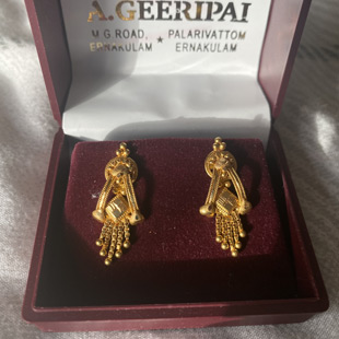 22ct gold earrings